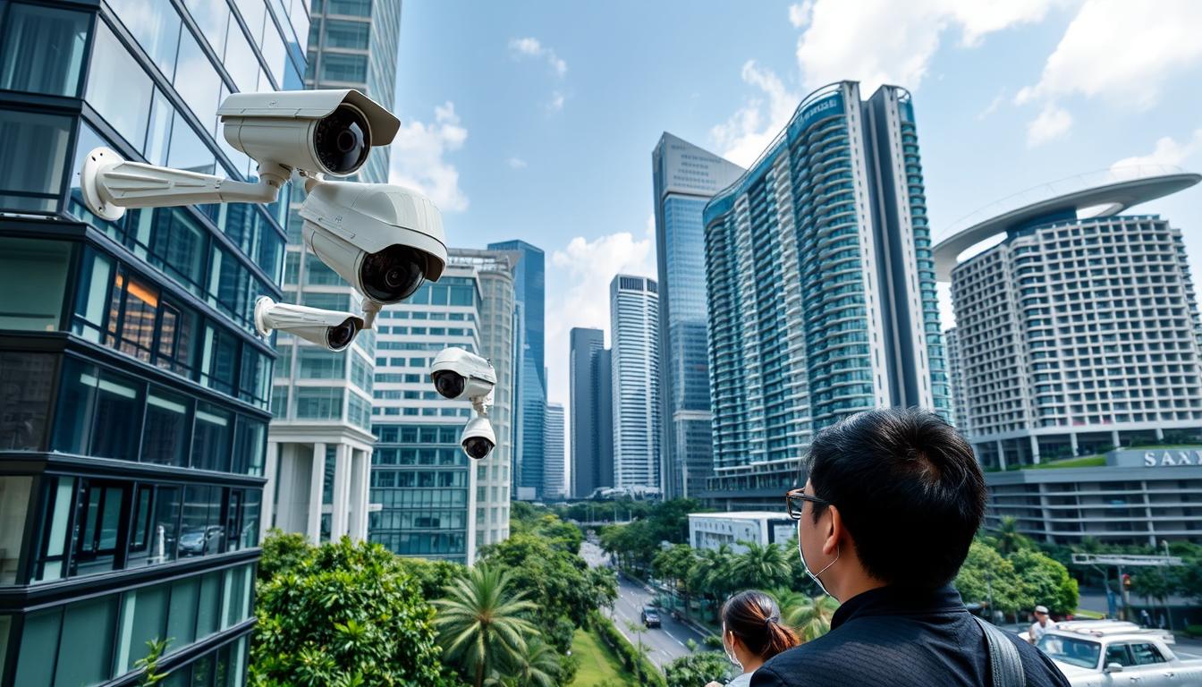 4G PTZ security camera solutions in Singapore