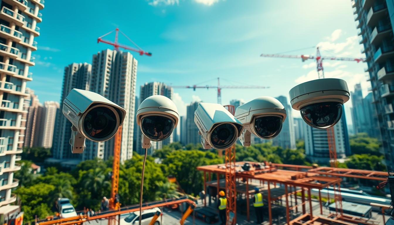 CCTV construction site security solutions