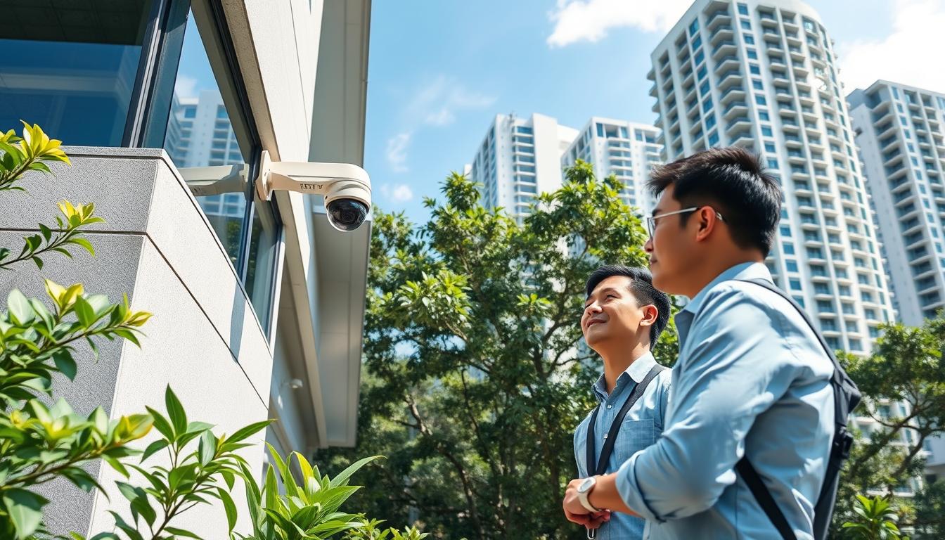 CCTV installation for business in Singapore