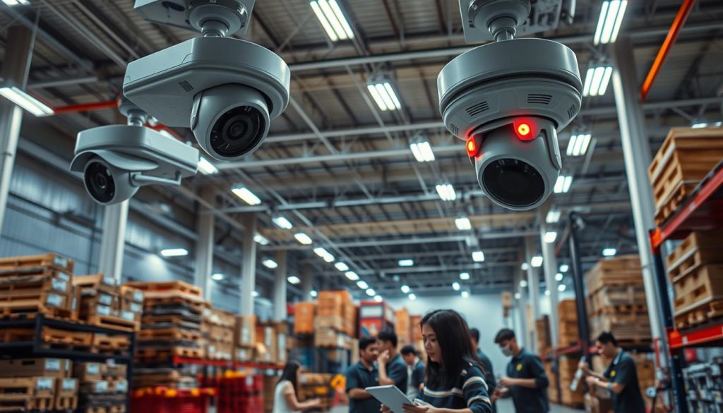 advanced warehouse security camera technology