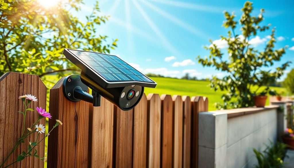 advantages of solar powered cameras