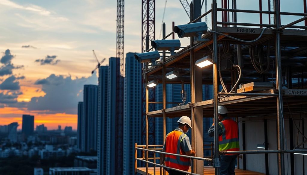 boosting site security with CCTV