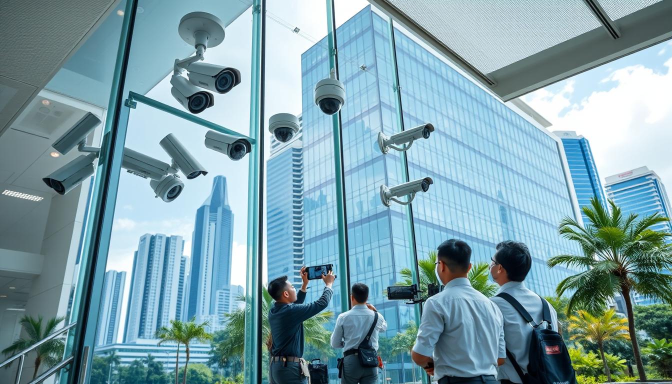 commercial CCTV installation cost in Singapore