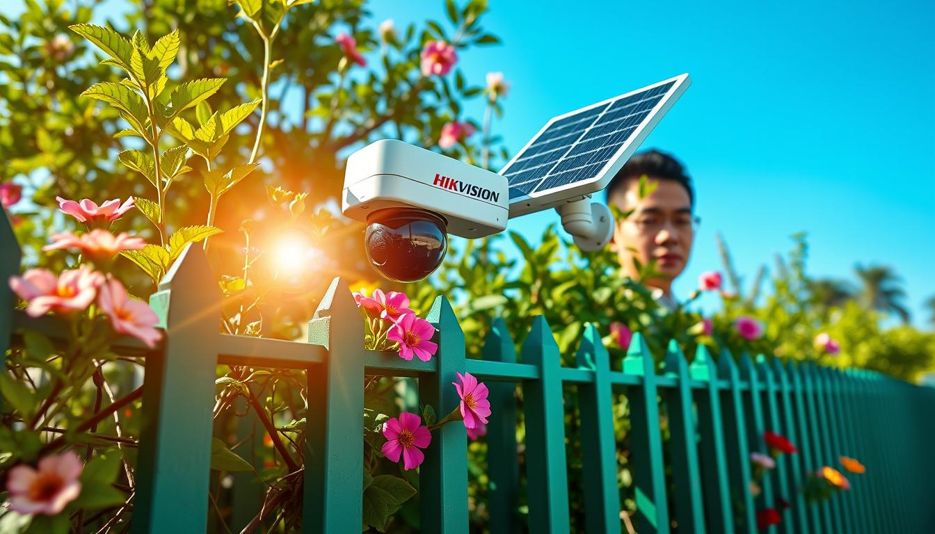 hikvision solar powered camera