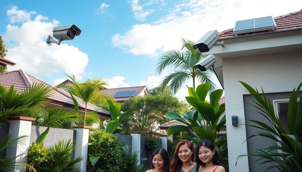 home solar security cameras