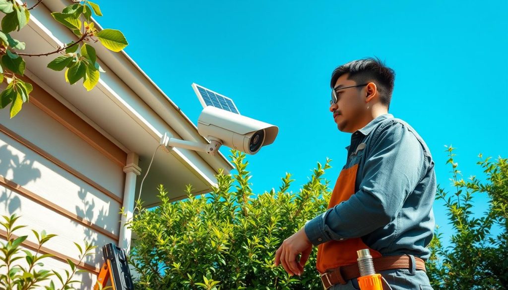installation guide solar cameras
