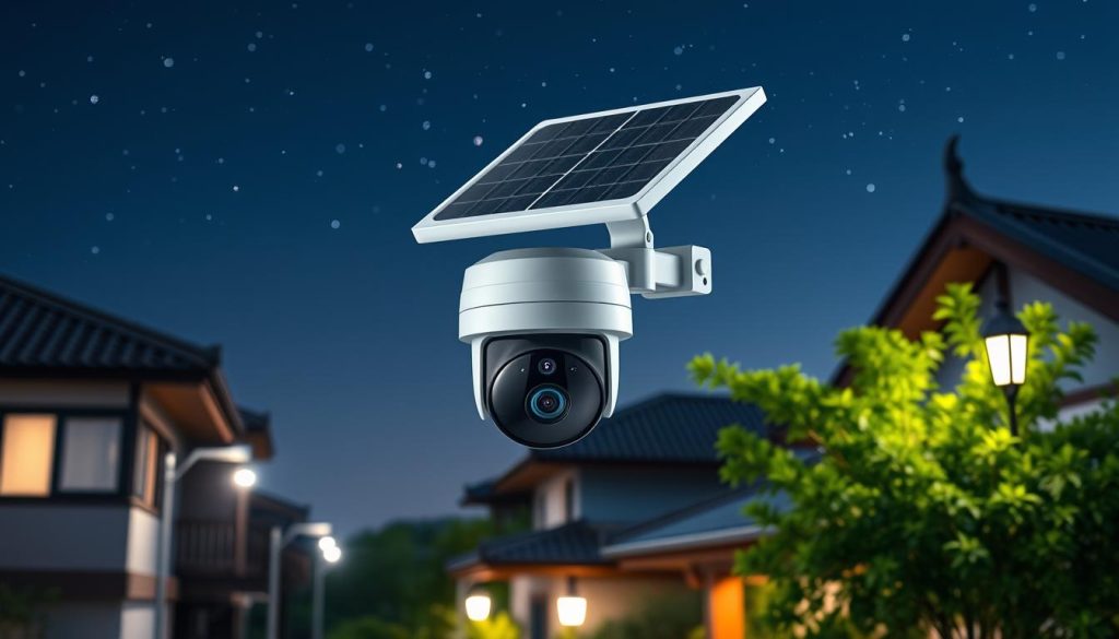 night vision solar cameras