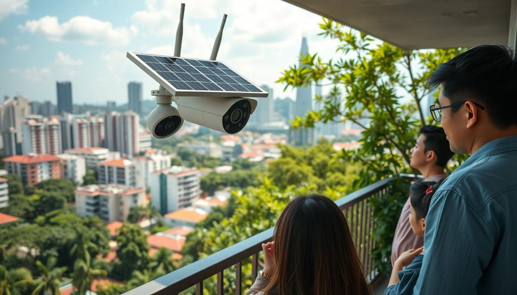 optimal camera placement and best location for solar cameras