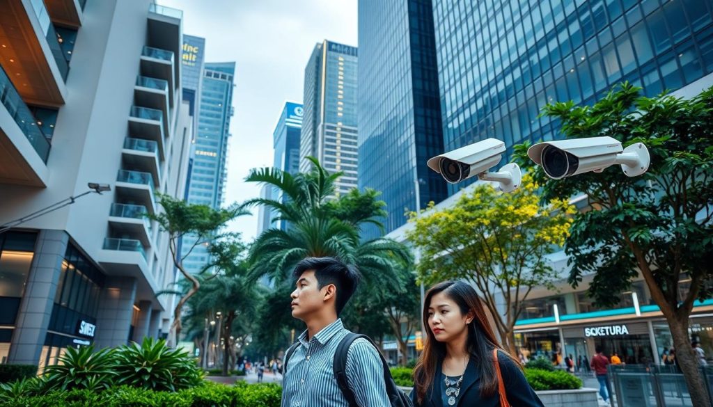 outdoor surveillance in Singapore