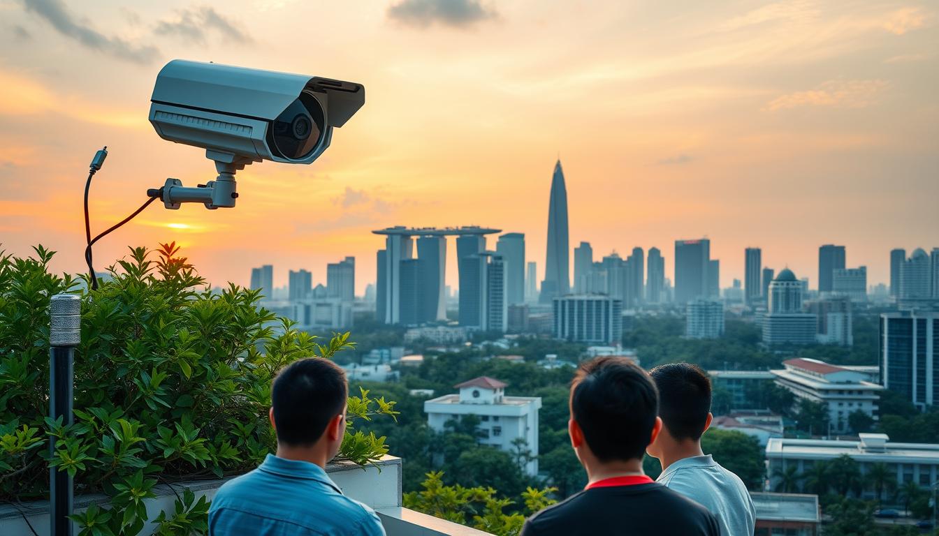 solar CCTV system in Singapore