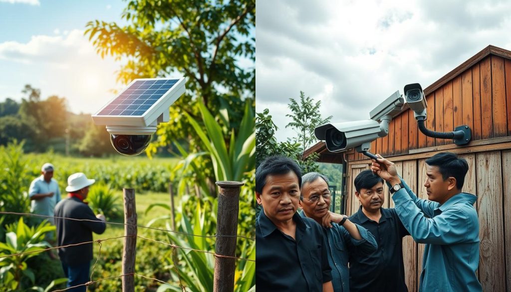 solar vs traditional security