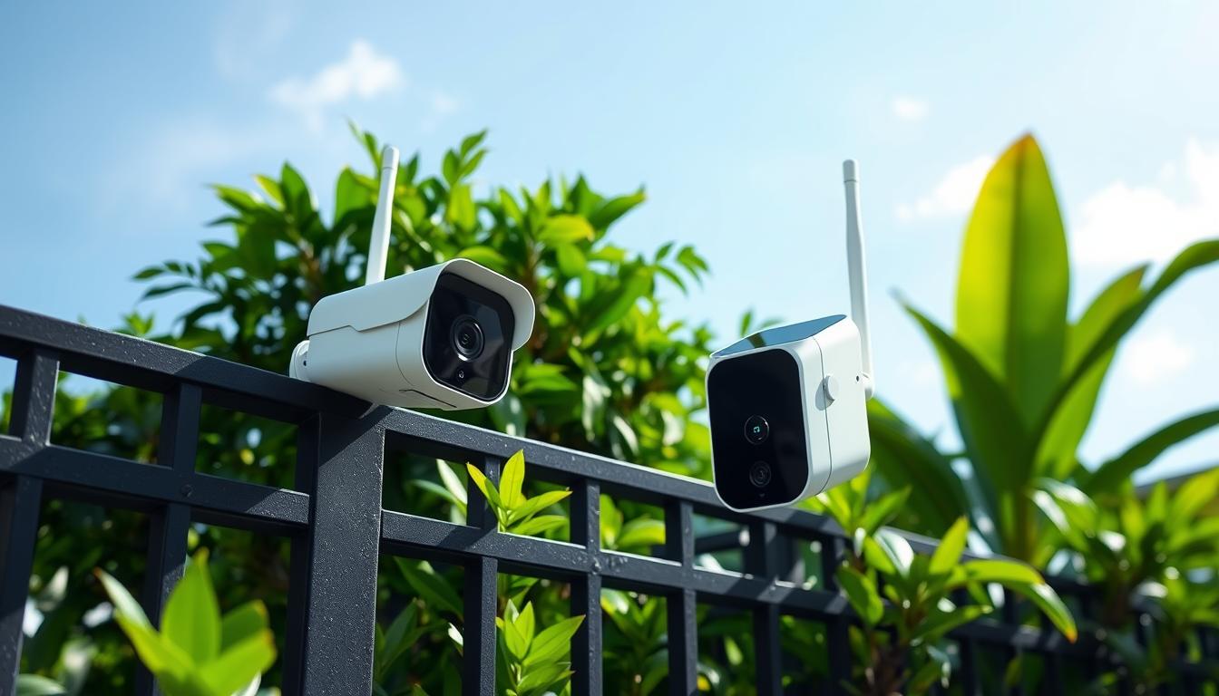 solar wifi outdoor camera