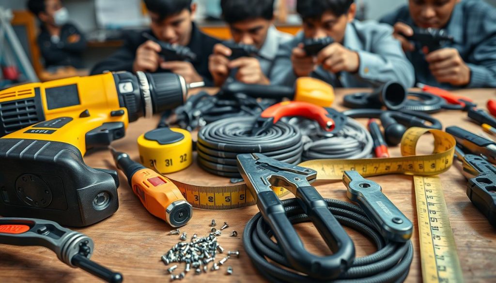 tools for CCTV installation