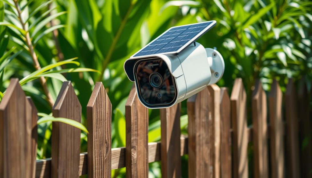 weatherproof solar camera
