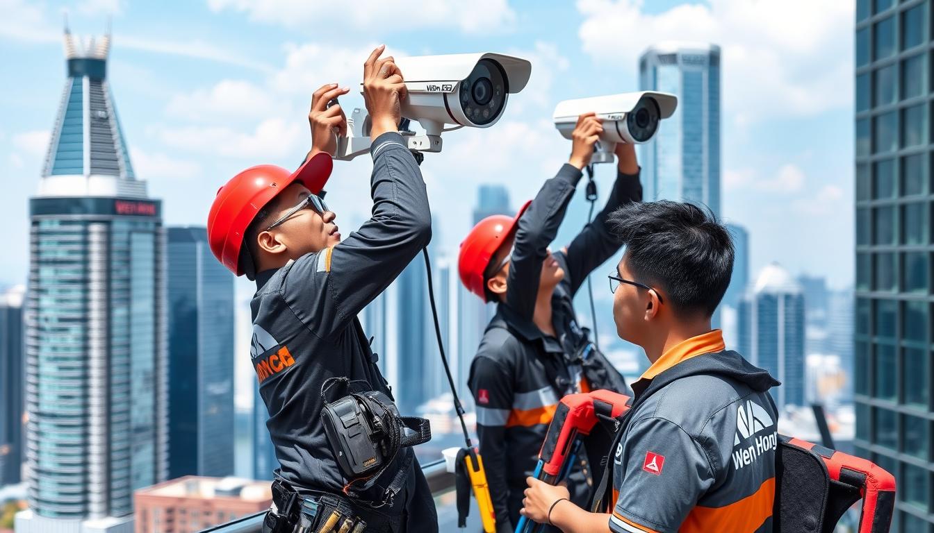 CCTV installation business services in Singapore
