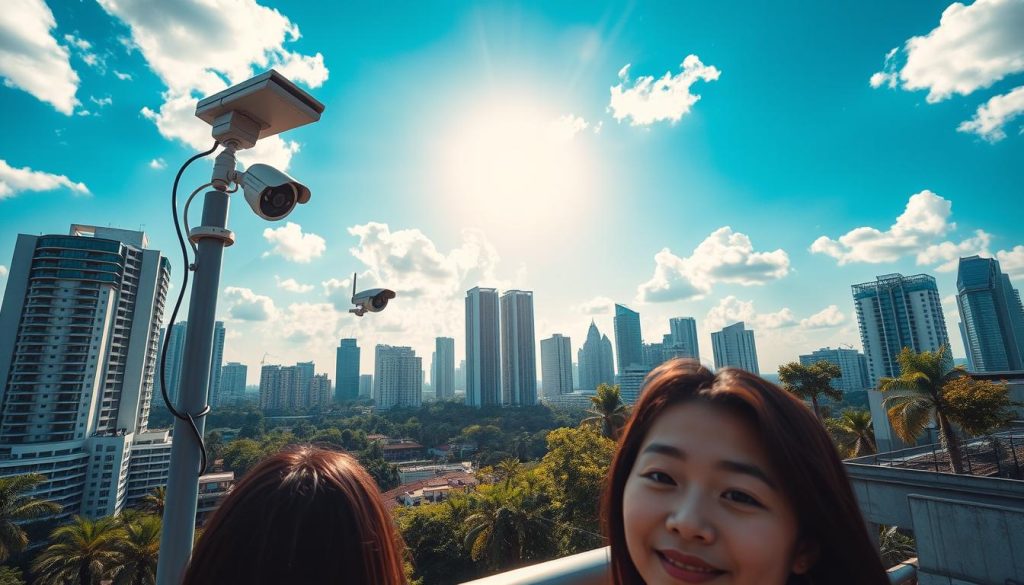 Singapore climate and solar cameras