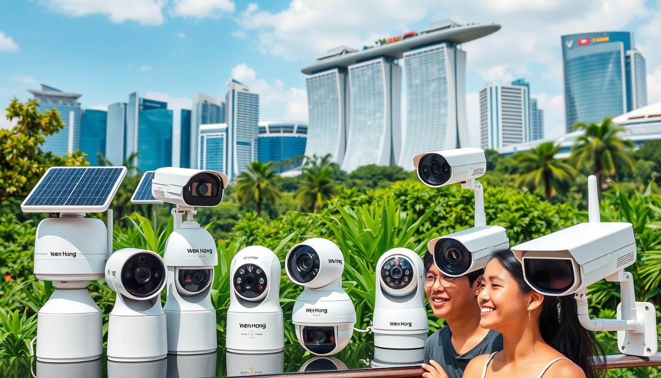 best solar CCTV camera choices in Singapore