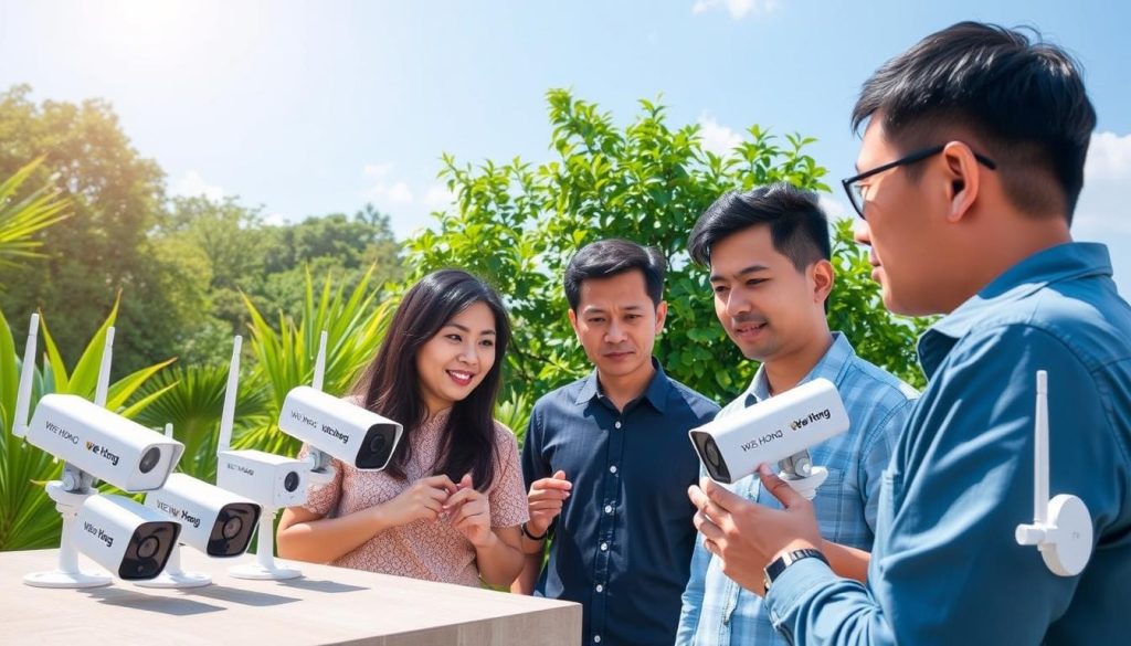 choosing solar powered security cameras
