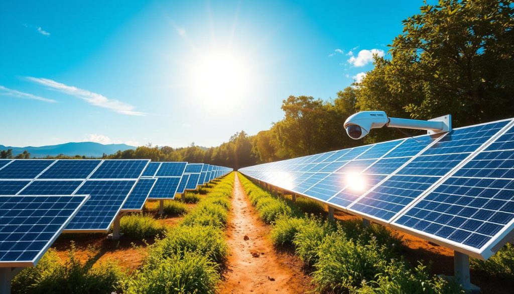 cost-effective security for solar farms