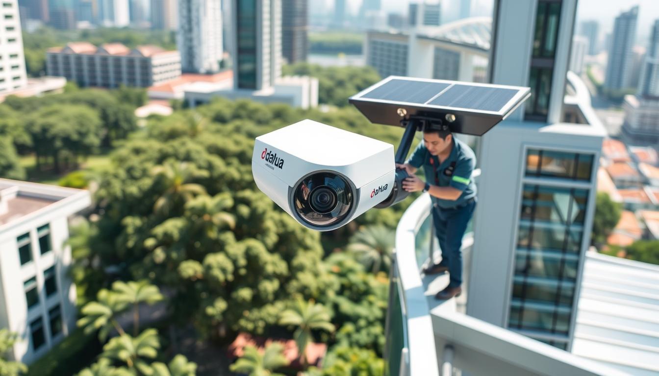 dahua solar camera eco-friendly security