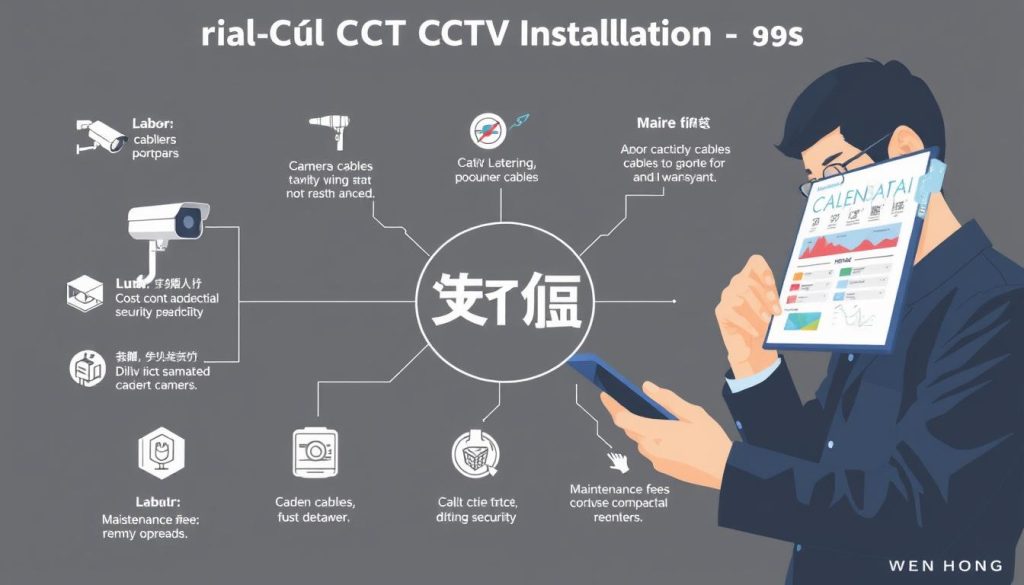 detailed CCTV cost breakdown