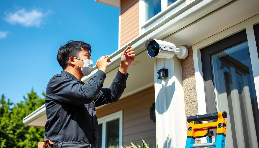 residential surveillance camera installation cost