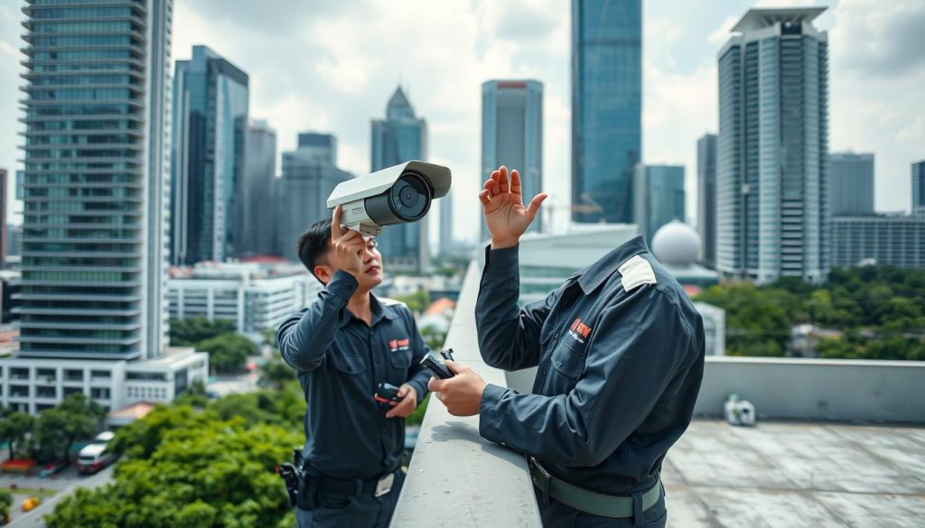 security camera maintenance