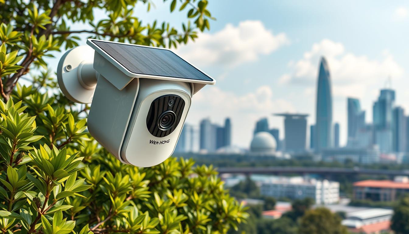 sim card solar security camera