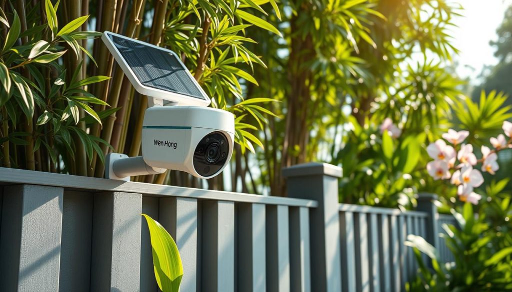 solar powered home security cameras