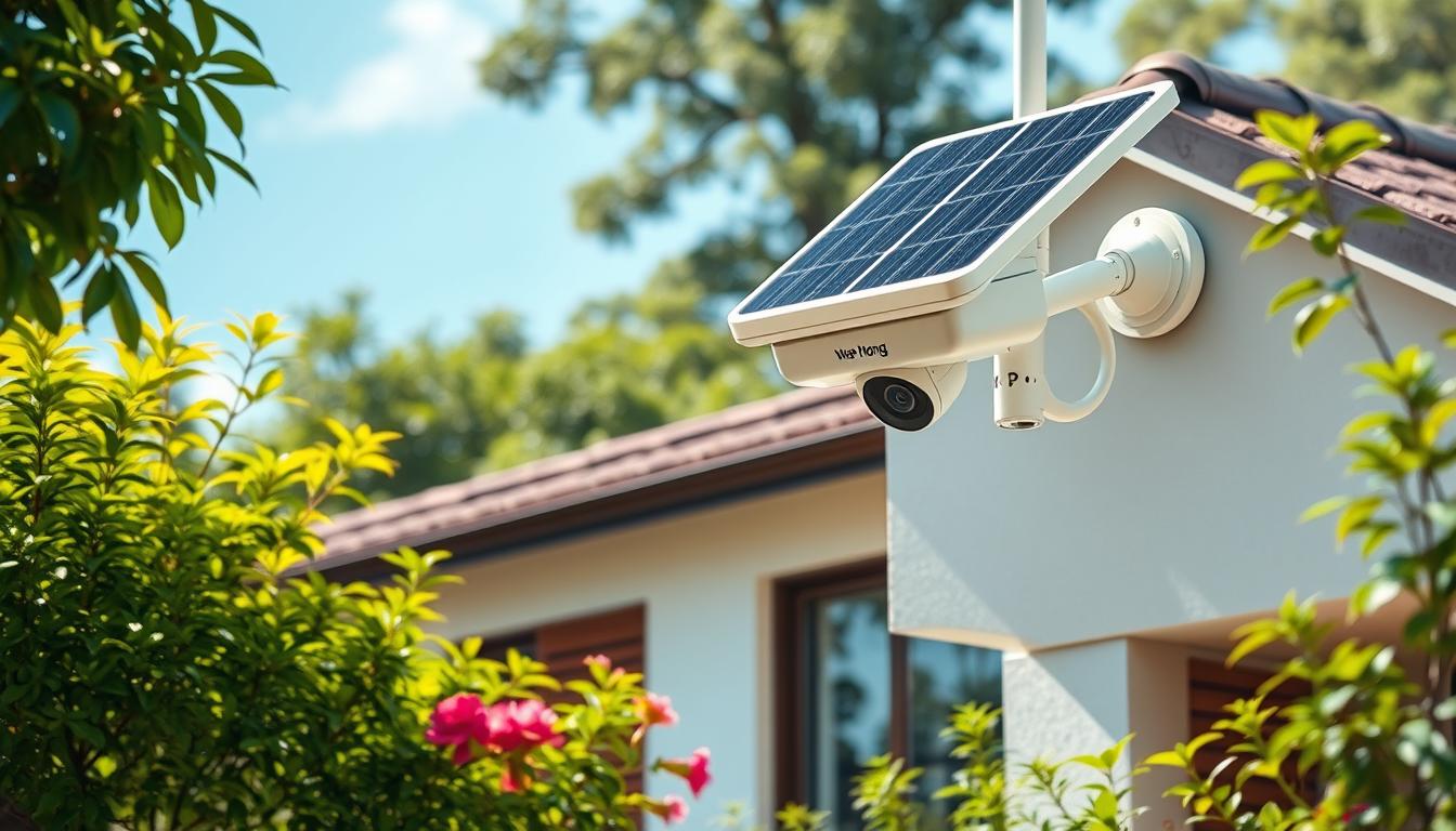 wireless solar CCTV camera