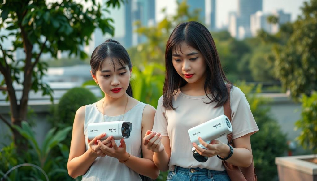 compare solar security cameras