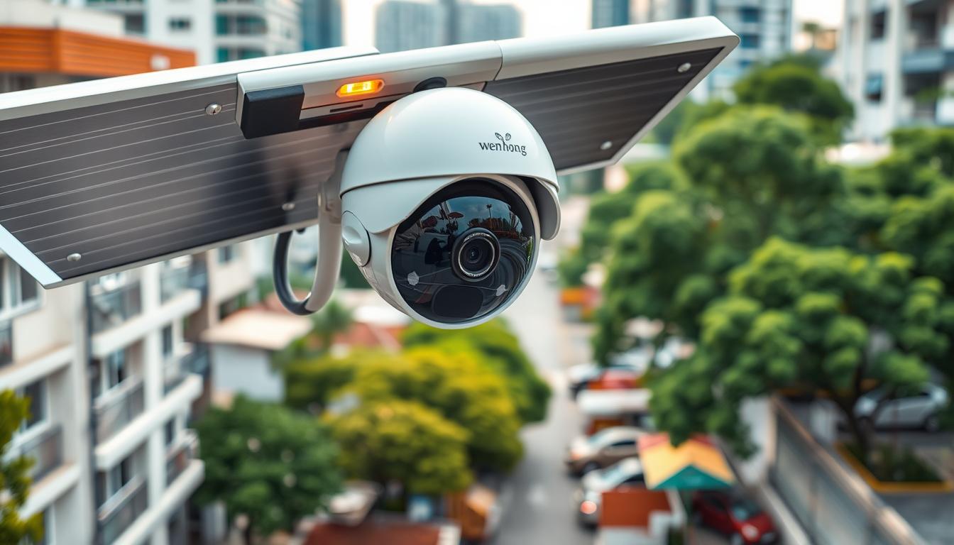 solar panel wifi security camera