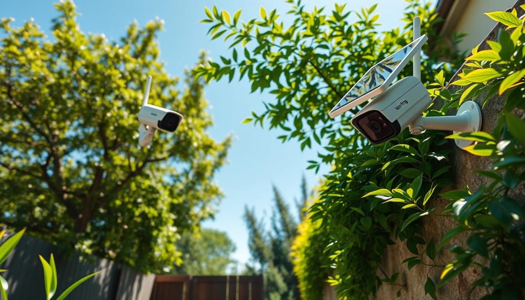 solar powered wireless camera benefits