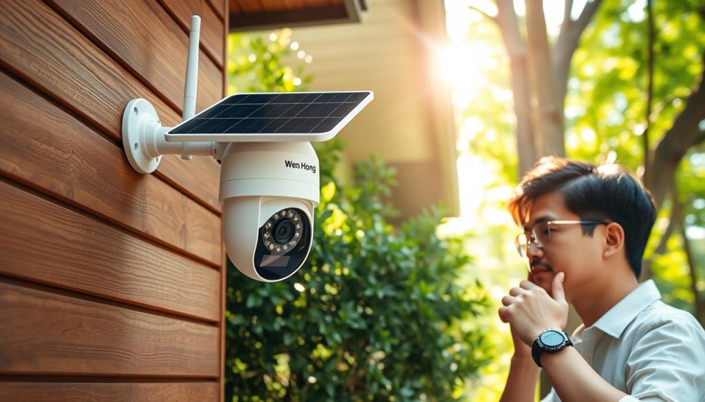 solar powered wireless camera with SIM card connectivity