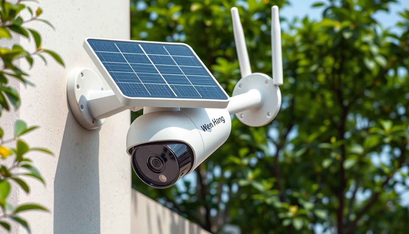 solar wifi cctv camera