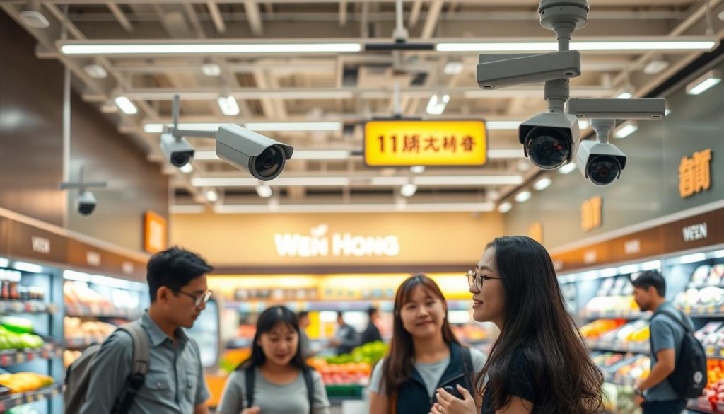 CCTV investment legality in grocery stores