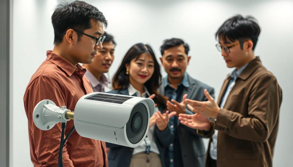 advantages of solar dummy cameras