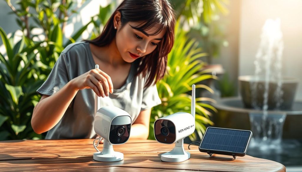 choosing solar cameras