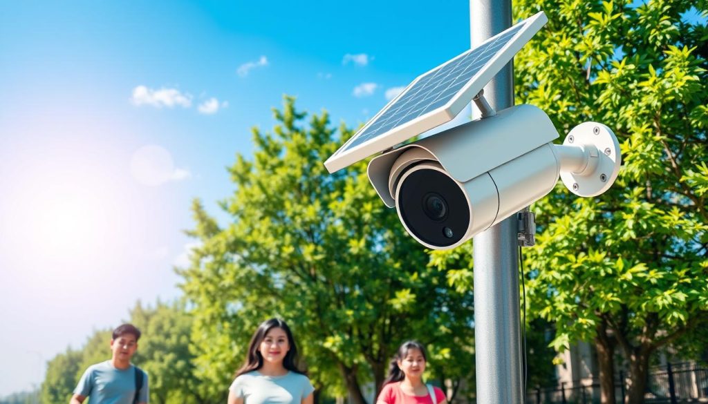 features of solar CCTV cameras