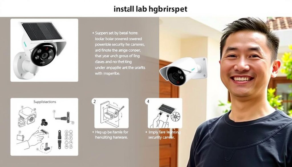 installation guide for setting up dummy cameras