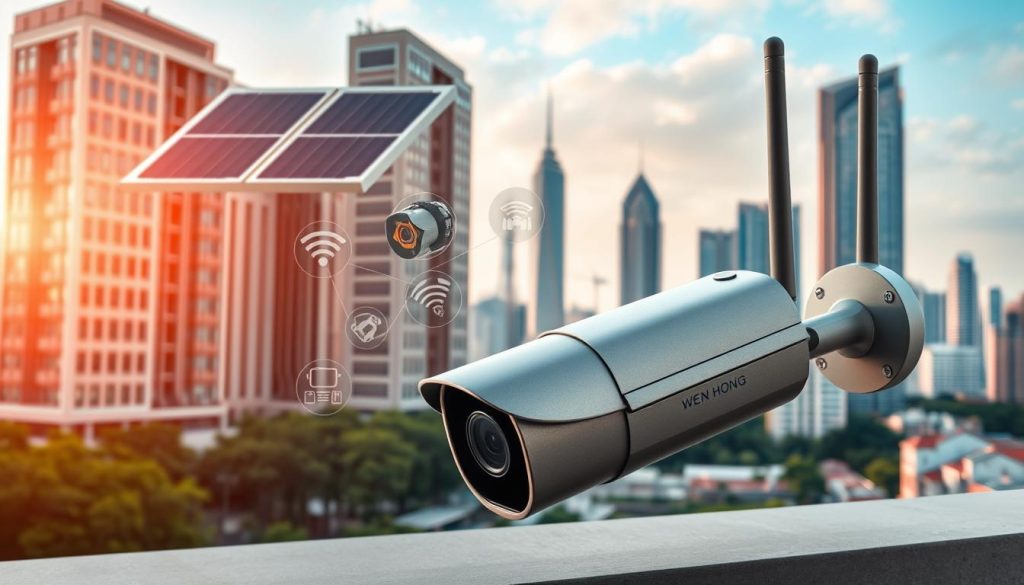 key features of Wifi Solar CCTV Cameras