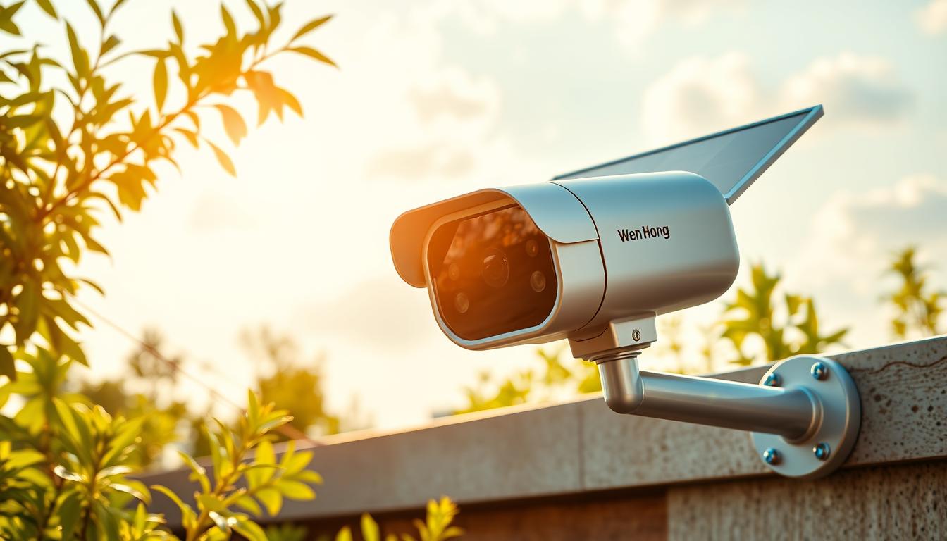 solar energy security camera