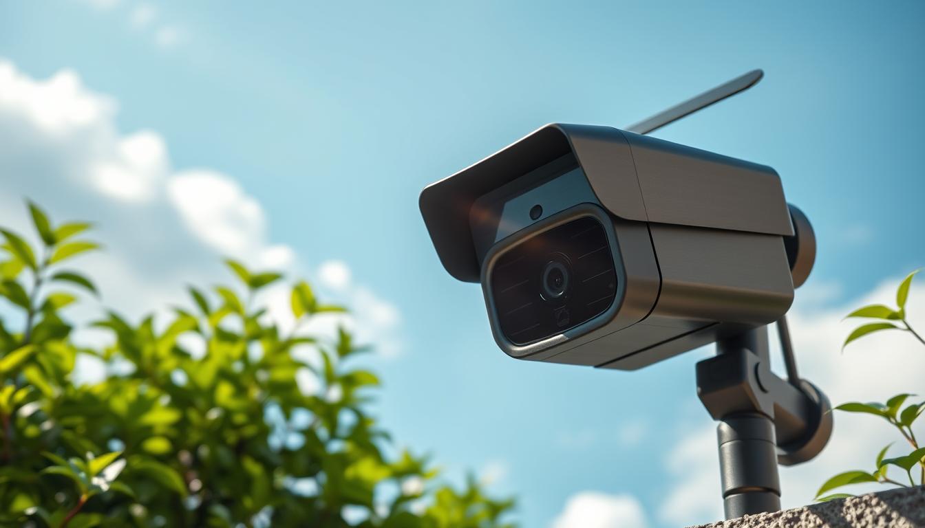 solar powered camera security