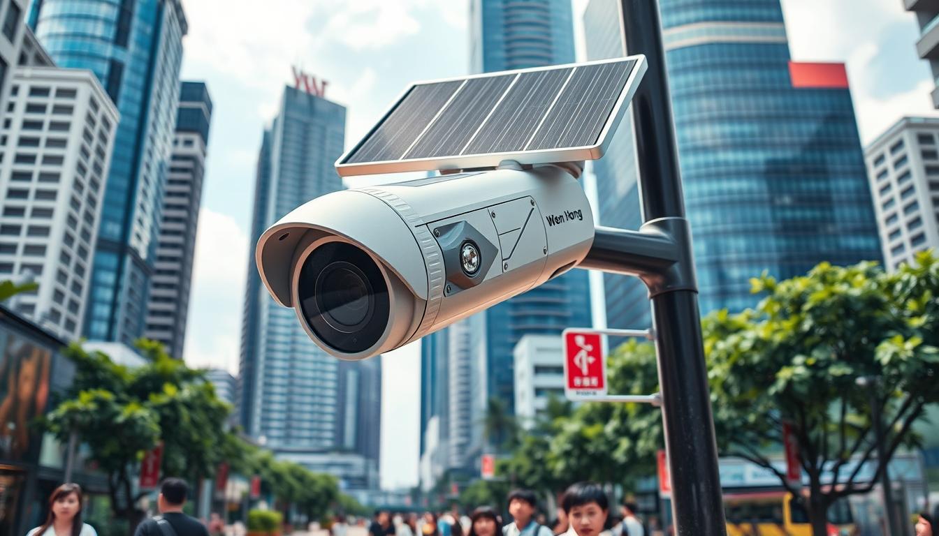 solar powered cctv with sim card