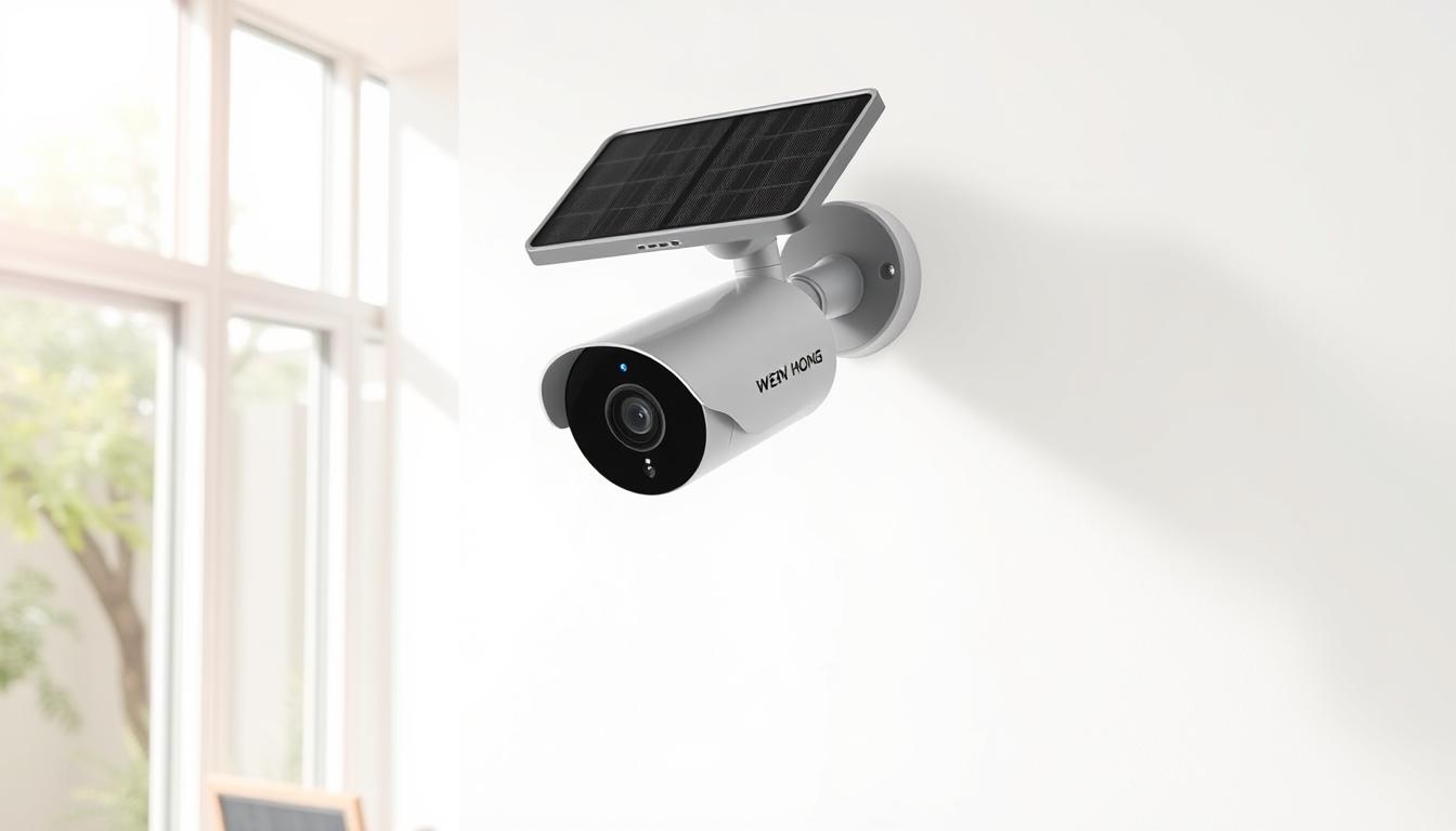 solar powered wifi cctv camera