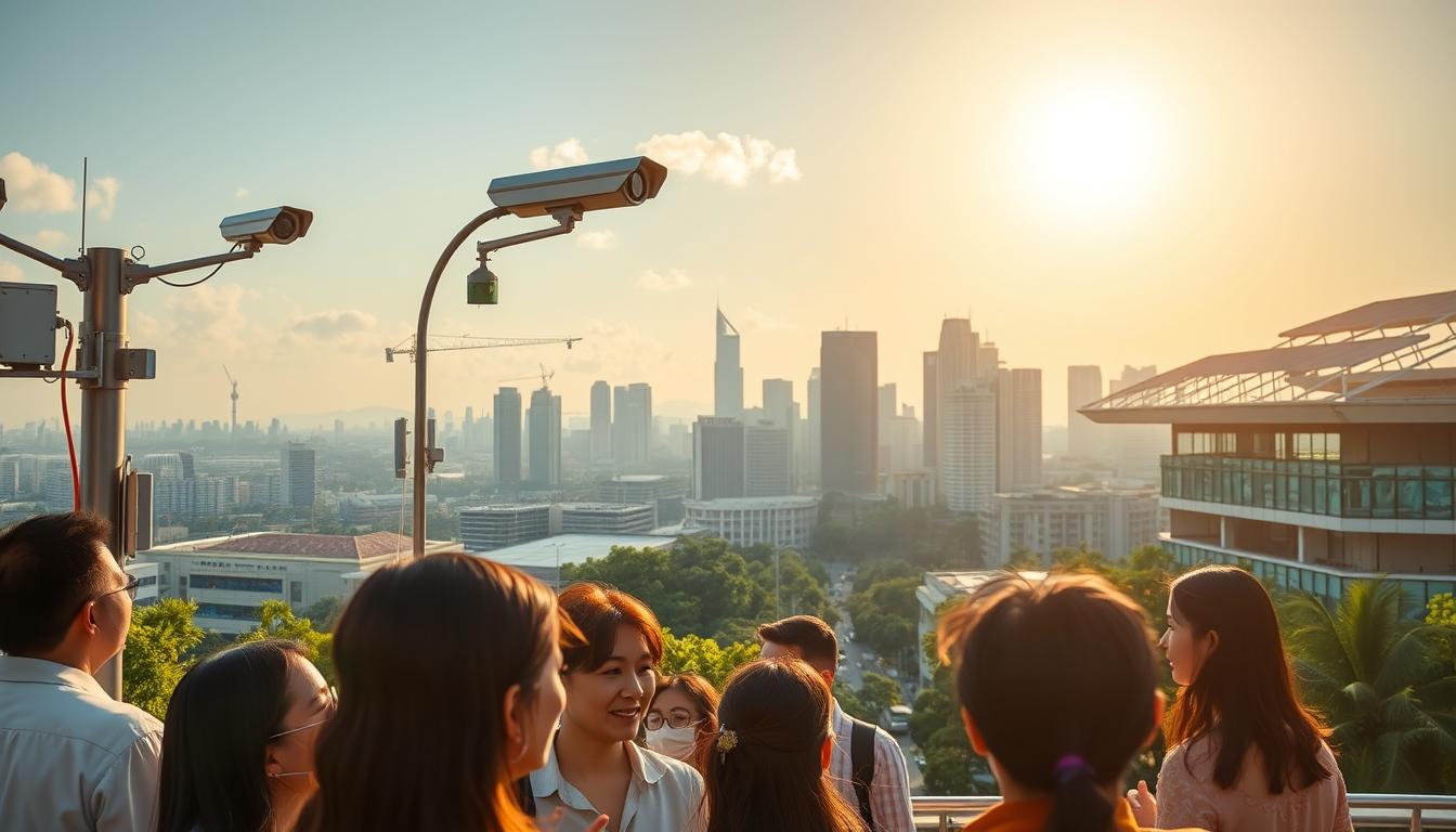 solar powered wireless video surveillance system