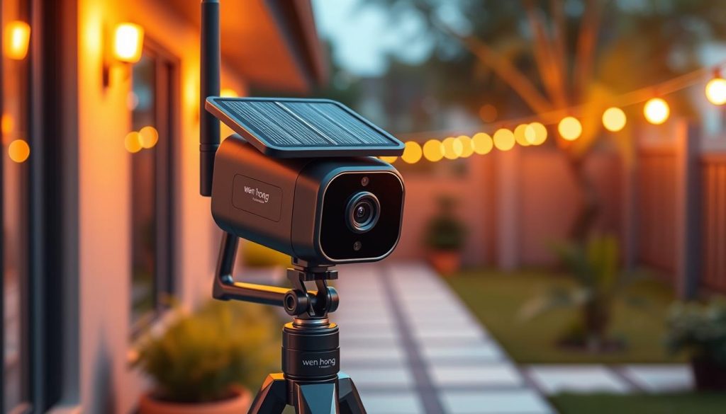 wireless outdoor solar camera