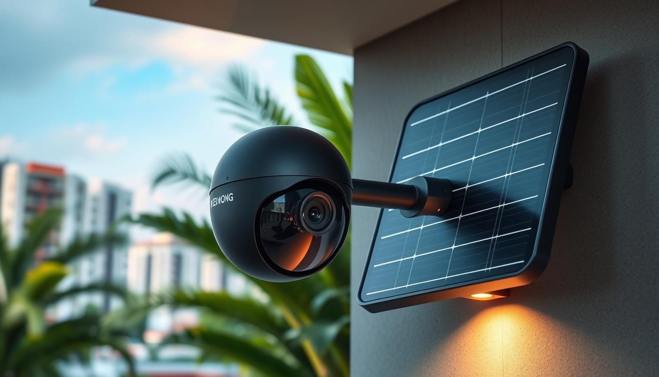 Anran Solar CCTV for Singapore home security