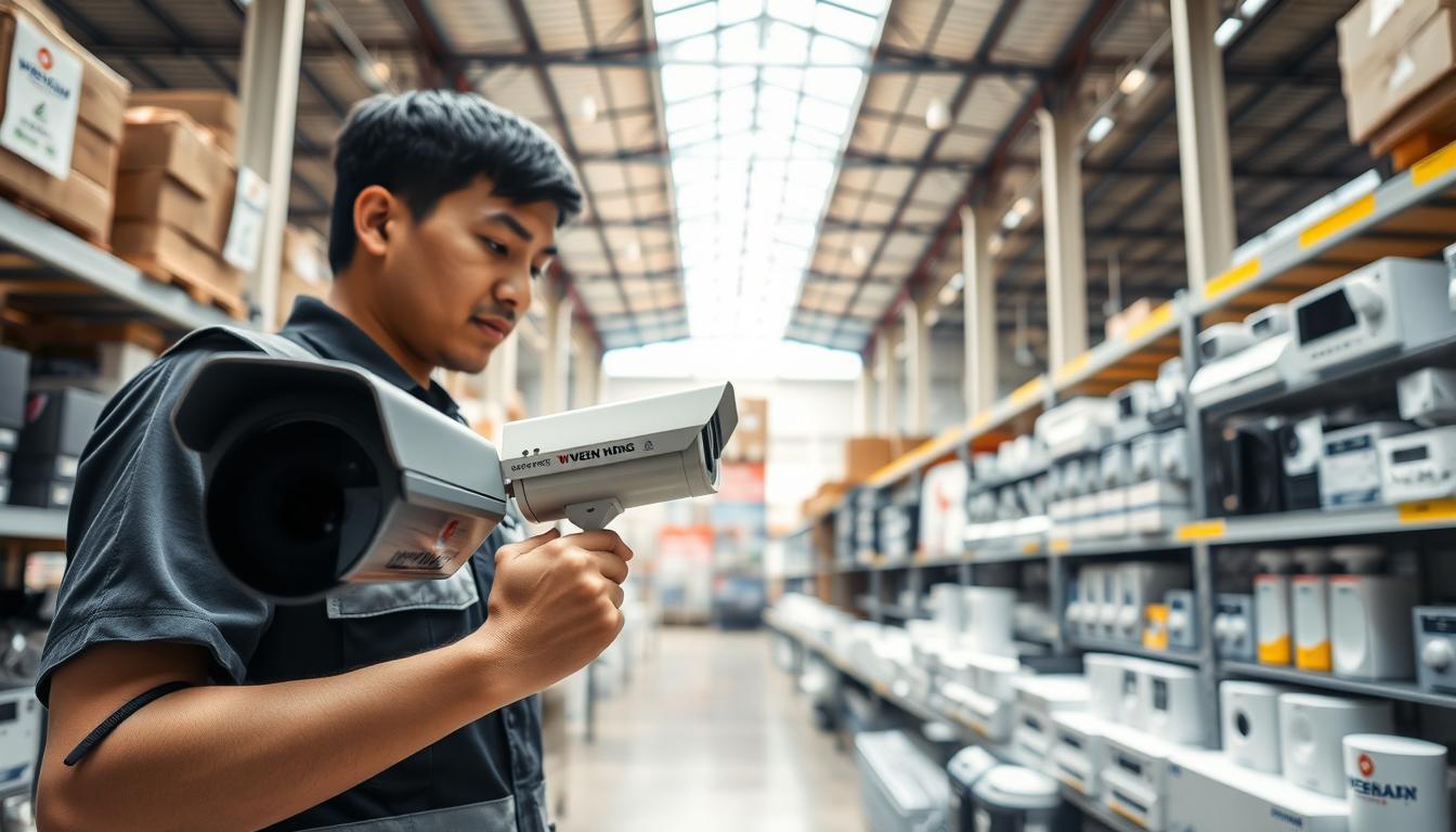 CCTV Warehouse Singapore security solutions