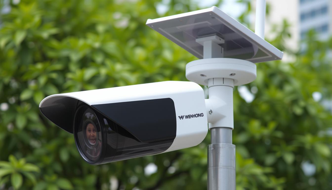 CCTV camera solar wireless